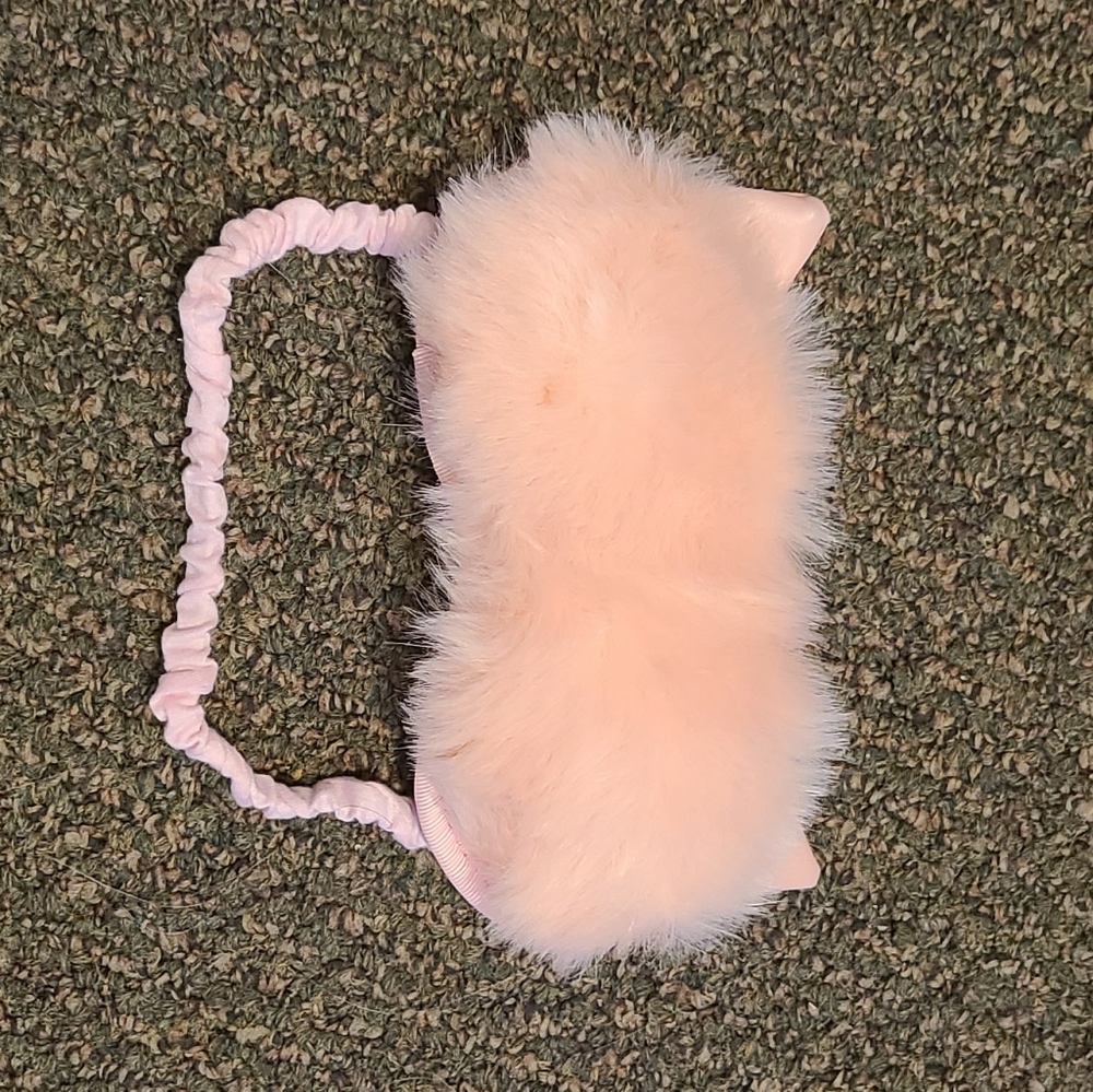 Fluffy Cat Eye Mask Fro Sleeping